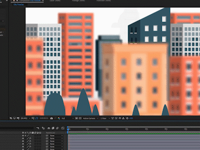 City Buildings 2danimation after affects after effects animation aftereffects animation design illustration motion animation motiongraphics ui