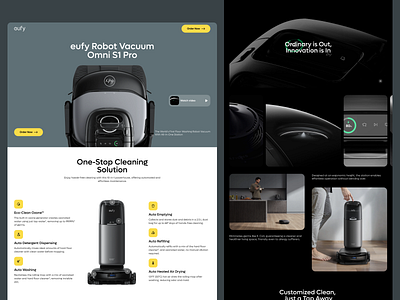 Product landing page e commerce ecommerce landing page online store product page shopping store technology