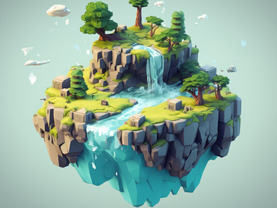 3d fantasy scene 3d animation branding graphic design motion graphics ui