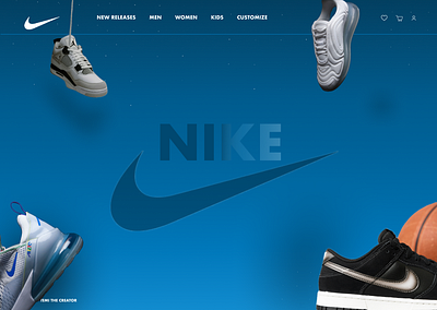 Nike Store Web Design design figma nike prototyping shoestore ui ui ux ux web web design