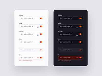 Input UI - Daily UI active card daily design design system field figma hover input input ui pressed search stages states text ui ui kit unityle unityle.com ux