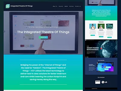 Operating Theatre Tech UX/UI Design design graphic design ui ux web