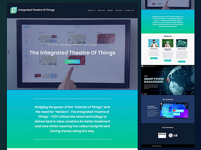 Operating Theatre Tech UX/UI Design design graphic design ui ux web