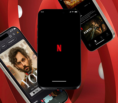 Replicated : Netflix app figma netflix ui uiux ux