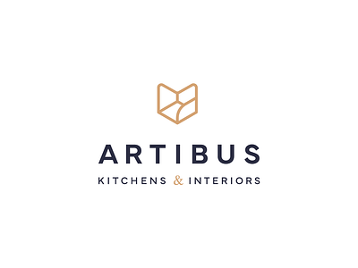 Logo for Artibus design designstudio elegant flat geometric graphicdesign icon logo minimal