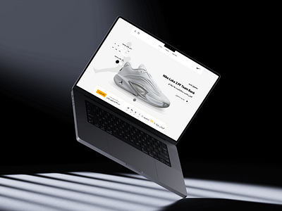 shop landing page dailyui design landing page nike shoes ui ui design ux سایت ووکامرس