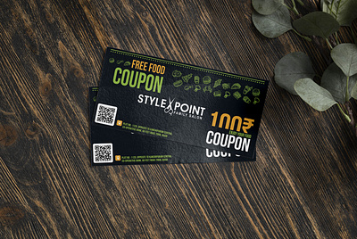 FOOD COUPON branding graphic design