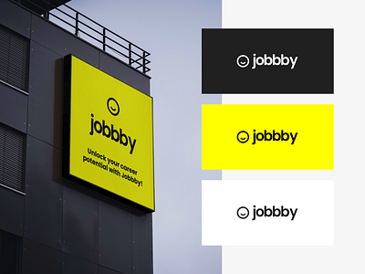 Logo conception branding creativelogo graphicdesign itjobs joboffers logo moderndesign yellowblack