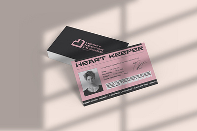 ID card conceptual design branding graphic design logo