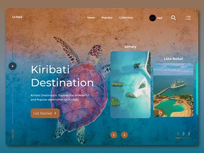 Kiribati Web Design 3d animation app appdesign branding design graphic design illustration kiribati logo motion graphics ui uidesign ux uxdesign web web design website website design