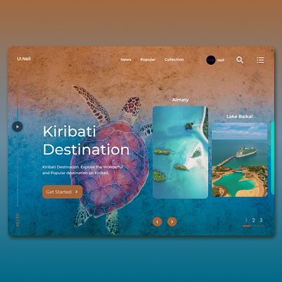 Kiribati Web Design 3d animation app appdesign branding design graphic design illustration kiribati logo motion graphics ui uidesign ux uxdesign web web design website website design