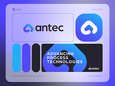 antec logo a advance advancement arrow ascension blue branding buy logo concept growth improve letter a loading process progress sale tec tech technology upward