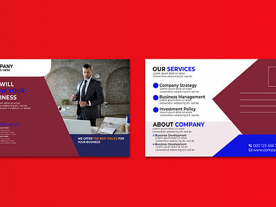 Creative Design Eddm Post Card For Your Business brochure flyer design business card business post card corporate card design eddm post card eddm post card invitation card menu card post card rack card standy card visiting card zfold card