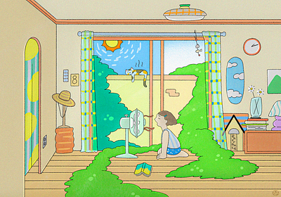 I remember that summer cldmoo cloudmoo illust illustration illustrator 그림 그해여름 삽화 삽화일러스트 여름일러스트 운무 운무일러스트 운무작가 일러스트레이터운무 책삽화 책표지 한국일러스트레이터