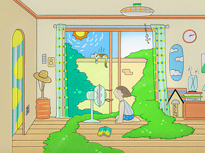 I remember that summer cldmoo cloudmoo illust illustration illustrator 그림 그해여름 삽화 삽화일러스트 여름일러스트 운무 운무일러스트 운무작가 일러스트레이터운무 책삽화 책표지 한국일러스트레이터