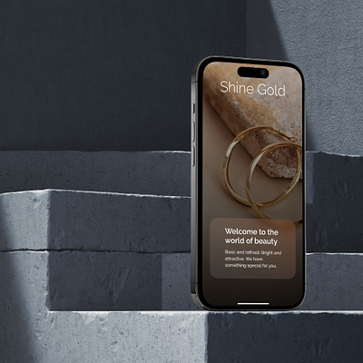 Jewelry Store Mobile App app appdesign design dribbble jewelry jewelrydesign mobileappdesign mockup ui uidesign uiux userinterface ux uxdesign