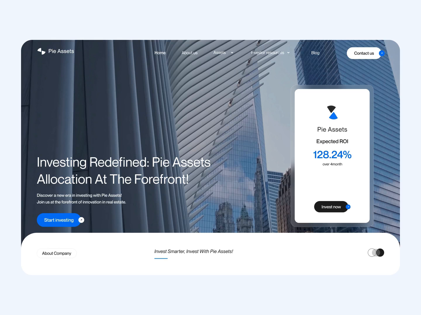 Example of Website Design