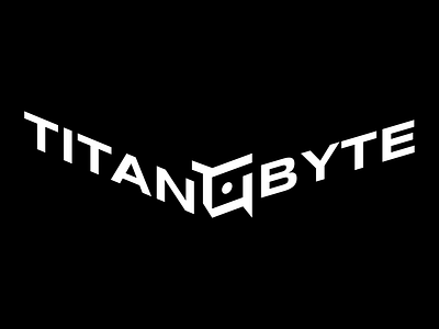 TitanByte Logo and Branding (Dark, Gaming, Rough)