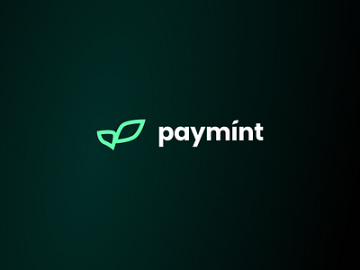 Fintech Payments Green Logo, Branding, and Landing Page Website