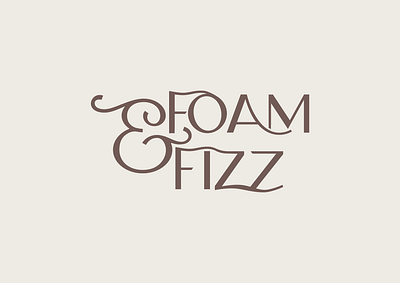 Foam&Fizz - Brand Identity brand identity branding design logo