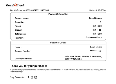 Purchase Receipt 3d branding graphic design logo purchase receipt ui ux