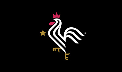 Projeto GaloRei brando fashion galo logo rooster