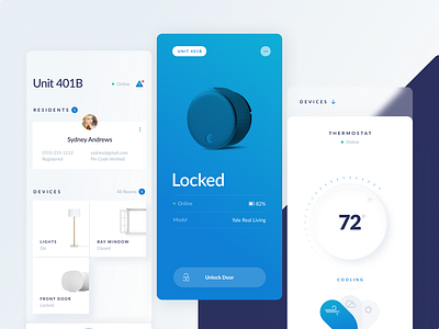 Smart Home Device Management Concept design madebycraft mobile smart home smarthome software ui ux