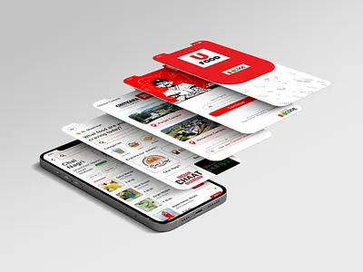 Food Court UI Concept 📱 3d adobe xd chitkarau figma graphic design ui