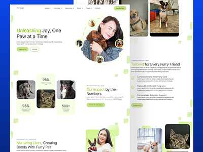 The Forgee - Animal cove branding design figma figma ui landing page ui ux web app web ui web ux website design website illustration