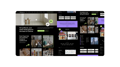 52 Lyndhurst Website Design (Dark Mode) branding design figma framer graphic design illustration logo ui