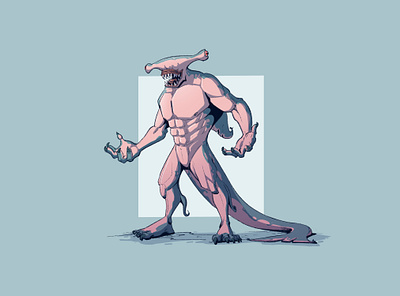 Hammerhead dude cartoon cartoon illustration cartooning character character art character design concept art concept design corey rivera design hammerhead illustration illustrator procreate shark