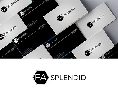 FA Splendid branding graphic design logo