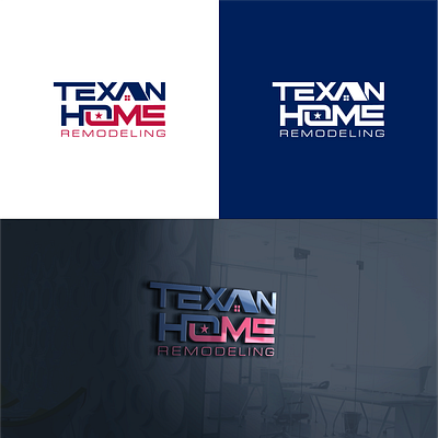 Home Remodeling Logo Design dynamic flat home home logo home remodeling home remodeling logo design lettermark logo logo design minimal minimal home logo modern remodeling remodeling logo symbolic texan texan logo texan logo design texas texas logo