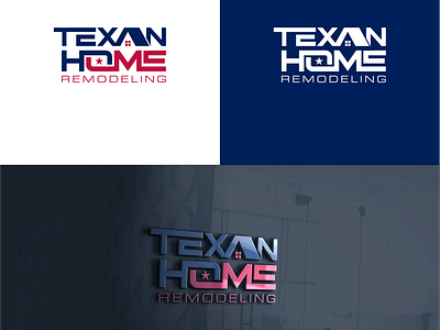 Home Remodeling Logo Design dynamic flat home home logo home remodeling home remodeling logo design lettermark logo logo design minimal minimal home logo modern remodeling remodeling logo symbolic texan texan logo texan logo design texas texas logo