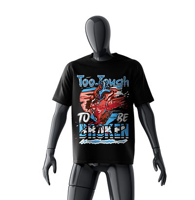 TOO TOUGH TO BE BROKEN (STREETWEAR DESIGN) artworks branding design graphic design illustration streetwear tshirt tshirt design typography wears