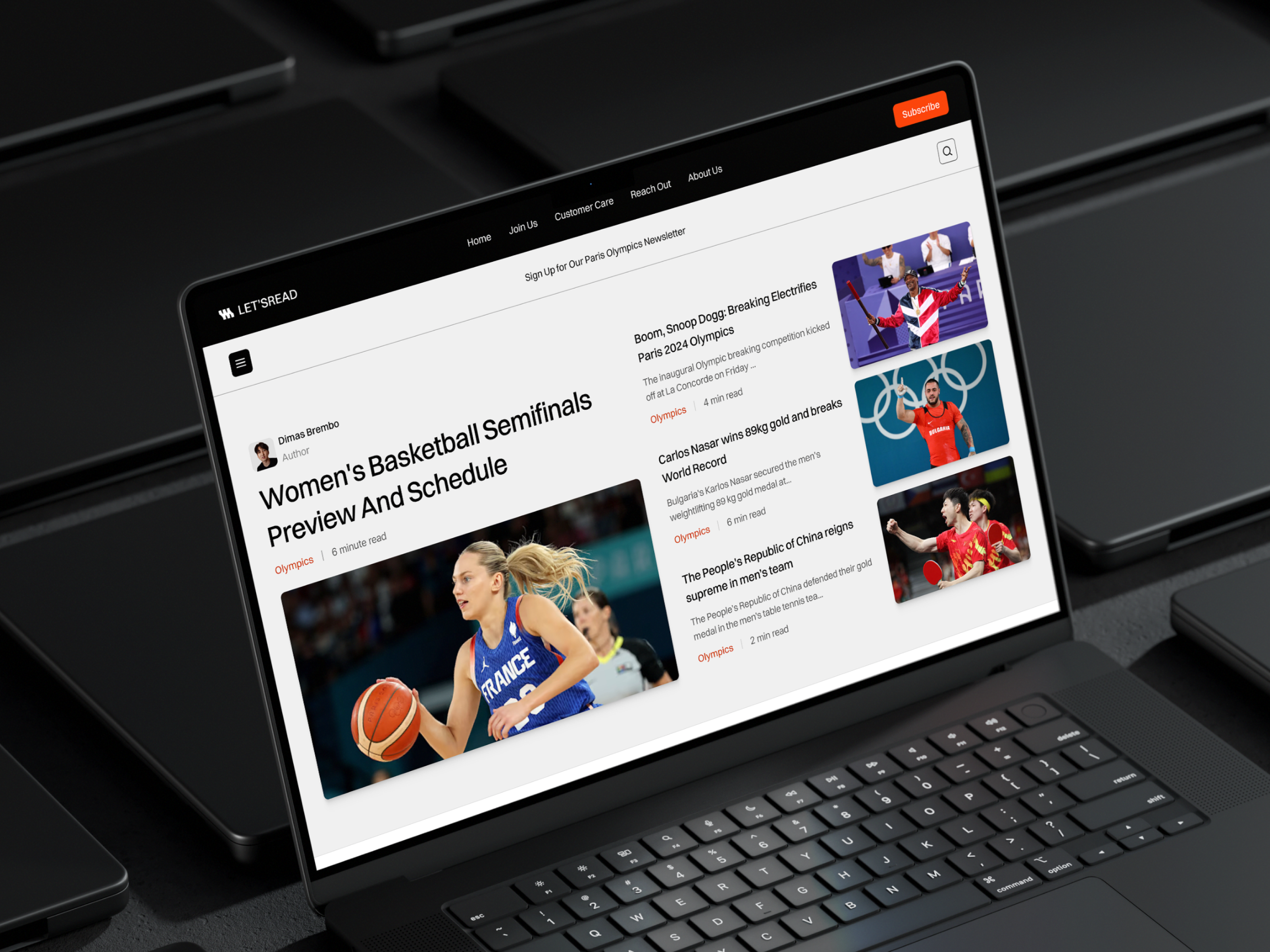 Example of News And Article Website