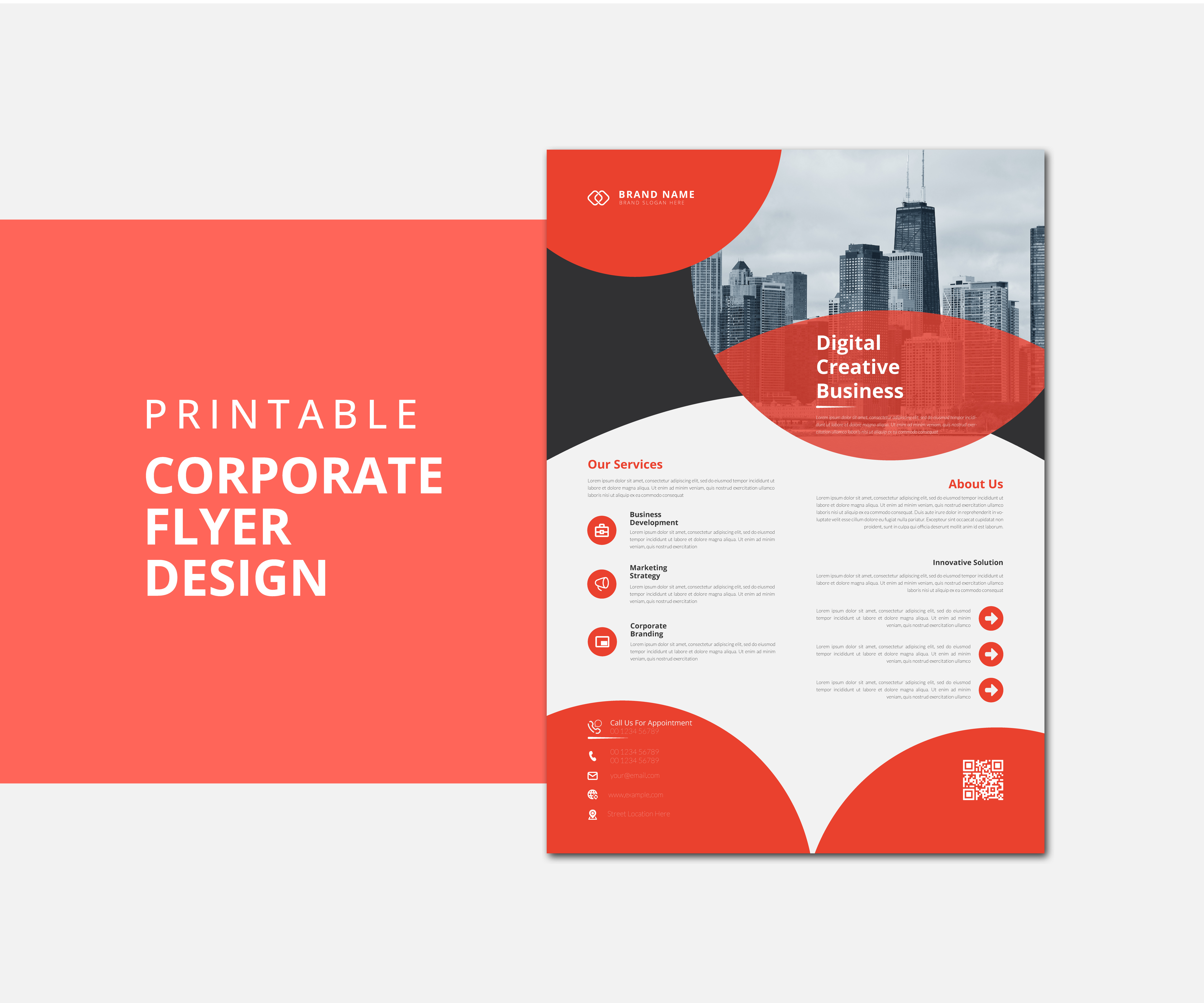 Example of Eye Catching Flyer Designs For Impact