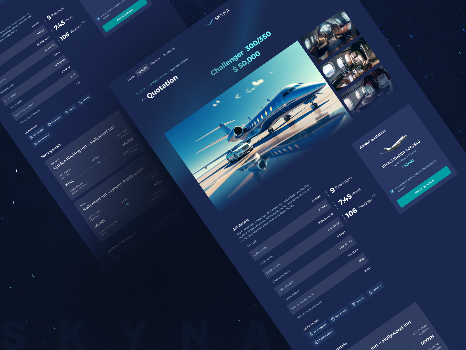 Private aviation "SKYNA"