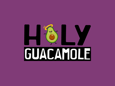 Holy Guacamole Logo Design graphic design logo design style