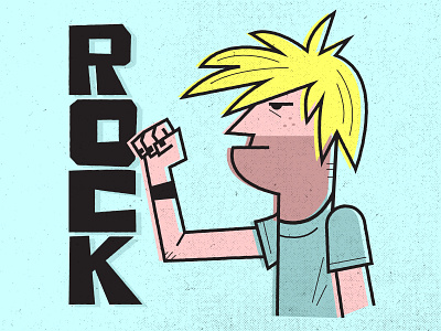 Rock! illustraion illustration illustration art illustration digital illustrations seattle