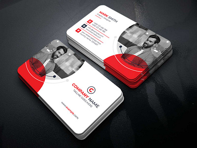 Corporate Business Card brand brand identity branding business card visiting card design