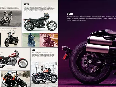 Catalog & Display– Harley-Davidson art direction branding brochure catalog creative direction display graphic design