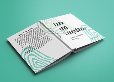 Calm and Confidend Book Cover Design