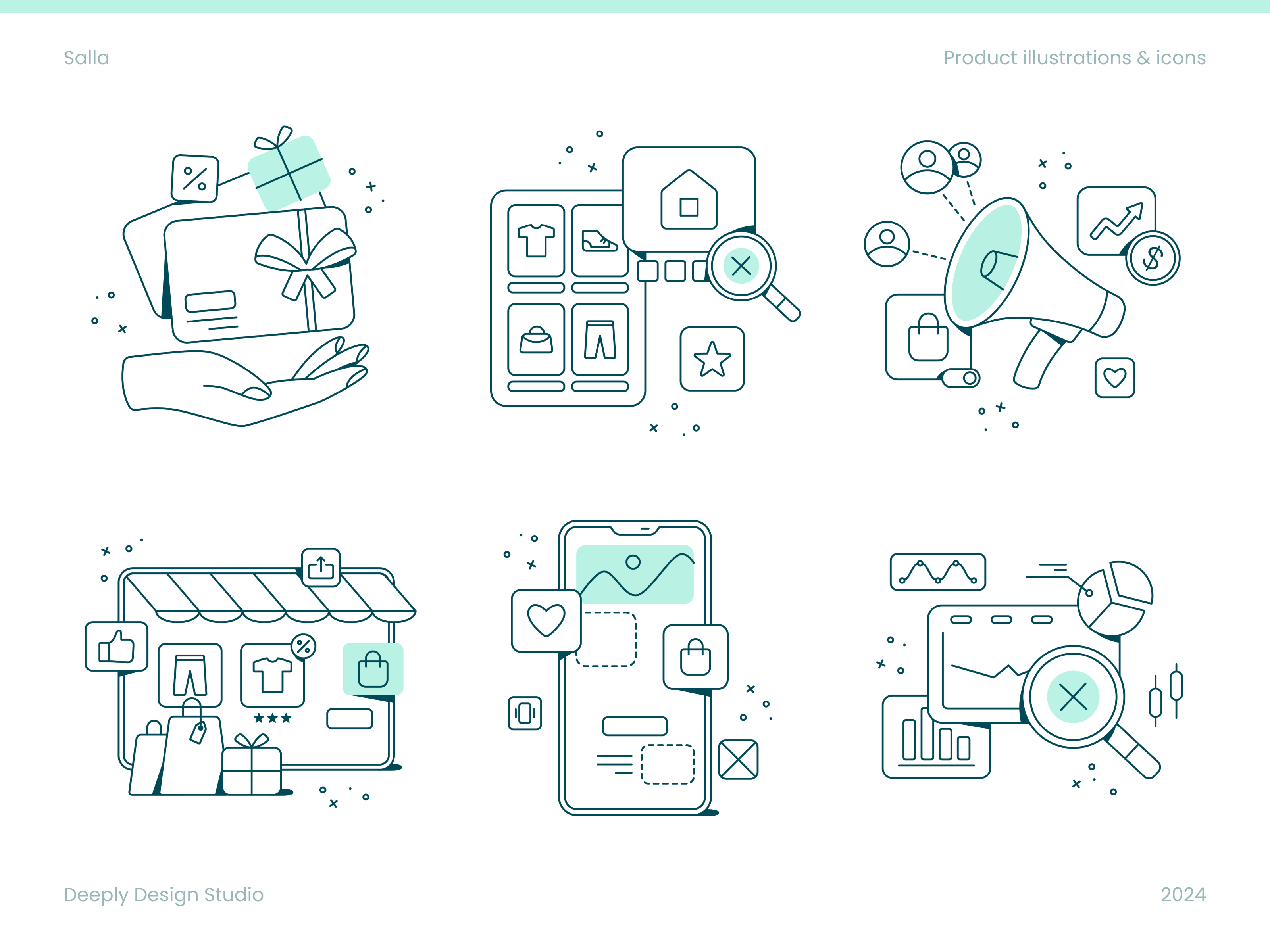 Salla: Product Illustrations