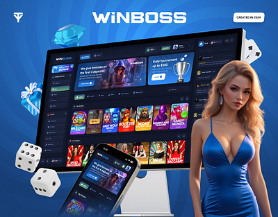 WinBoss – Online Casino aviator betting blue bubbles casino corporate crash design dice dragon money esports ezcash gambling game mines plinko trix ui ux website