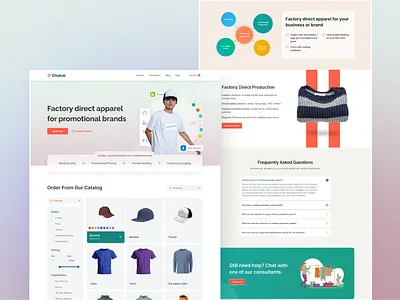 Product Customisation / Promotional Catalog branding clothing product customisation product design promotional catalog t shirt ui ux