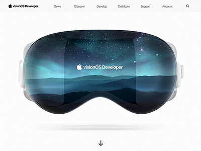visionOS Dev Concept animation design interaction ui ux