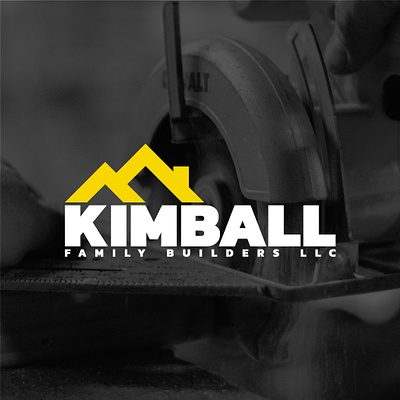 Kimball Family Builders Logo brand design branding construction logo design graphic design logo logo design logo variations