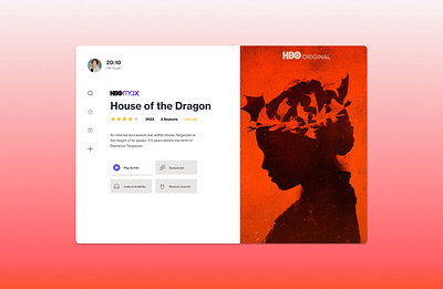 Daily UI #025 TV App challenge dailyui figma ui wip