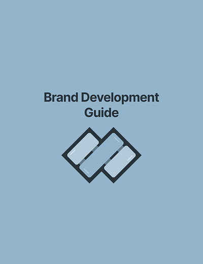 Brand Development Guide branding design graphic design logo typography